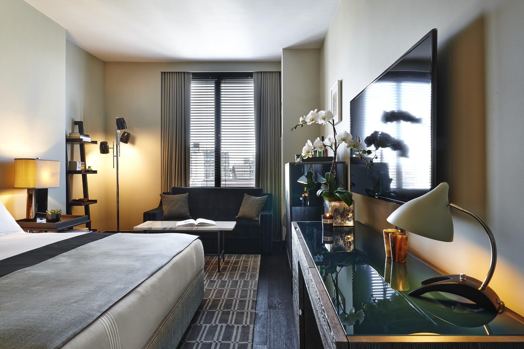 โรงแรมซิกซ์ตี้ โซโห นิวยอร์ก ภายนอก รูปภาพ A room at the Mandarin Oriental, Paris