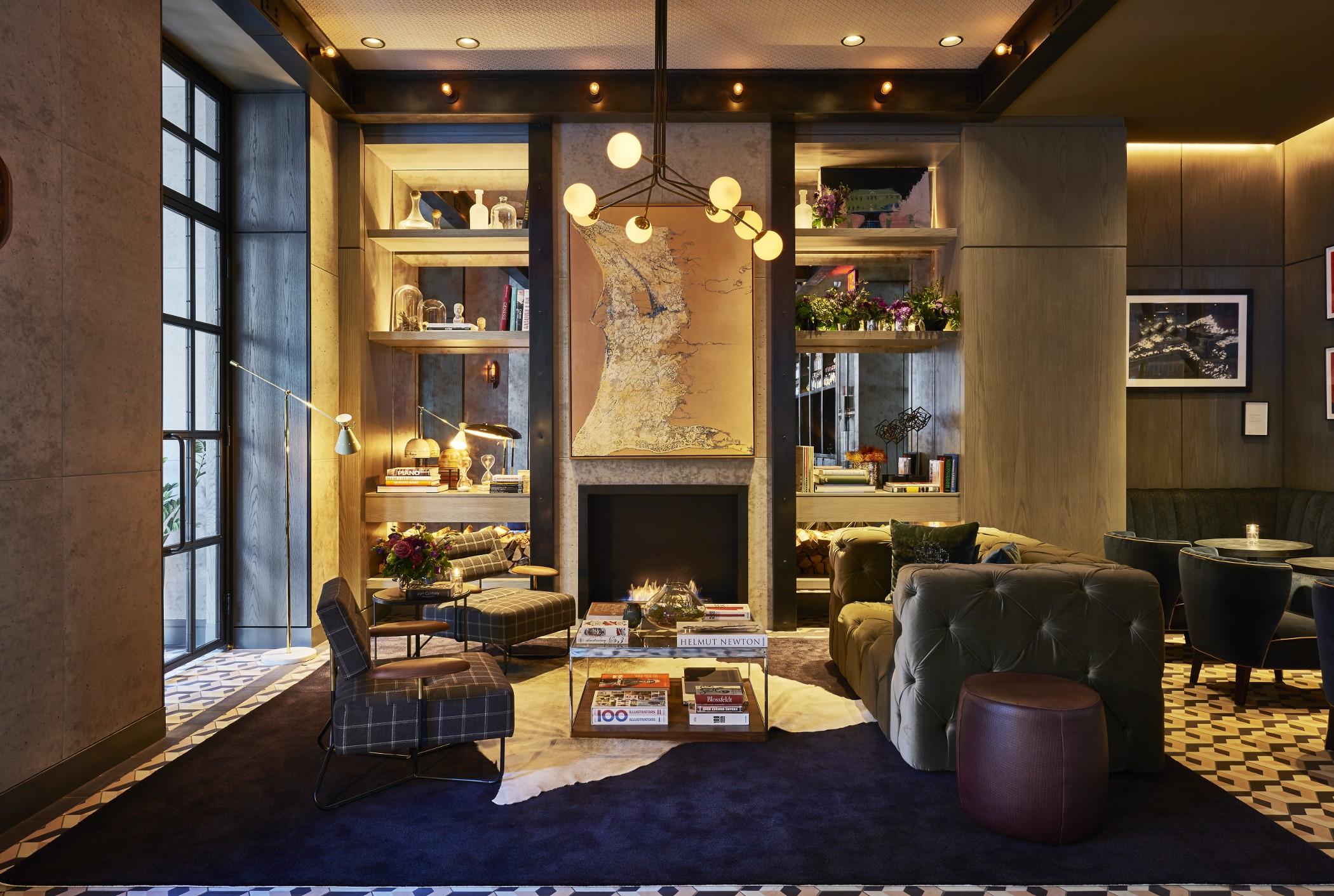 โรงแรมซิกซ์ตี้ โซโห นิวยอร์ก ภายนอก รูปภาพ The Library at The Standard East Village