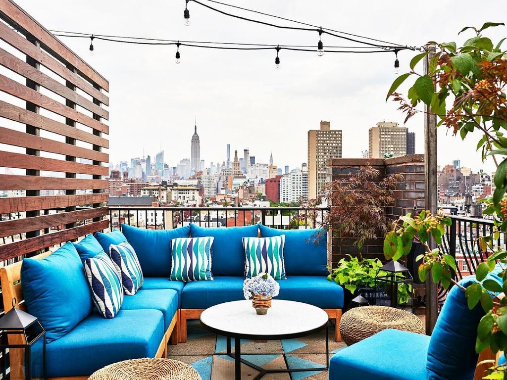 โรงแรมซิกซ์ตี้ โซโห นิวยอร์ก ภายนอก รูปภาพ Rooftop at the Standard East Village